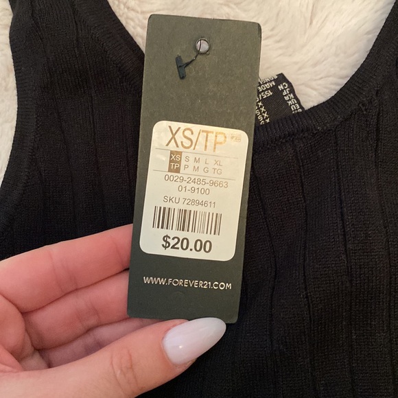 Black Forever 21 Bodycon Midi Dress - Picture 2 of 2